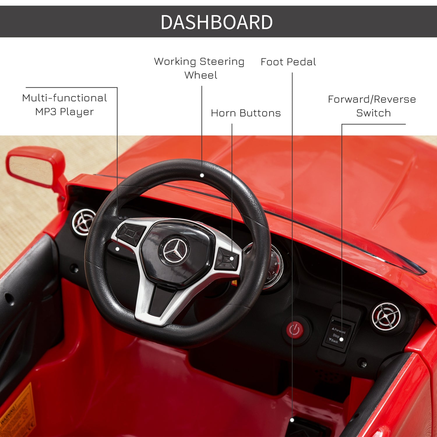 Mercedes sls 6v electric ride deals on car with remote control