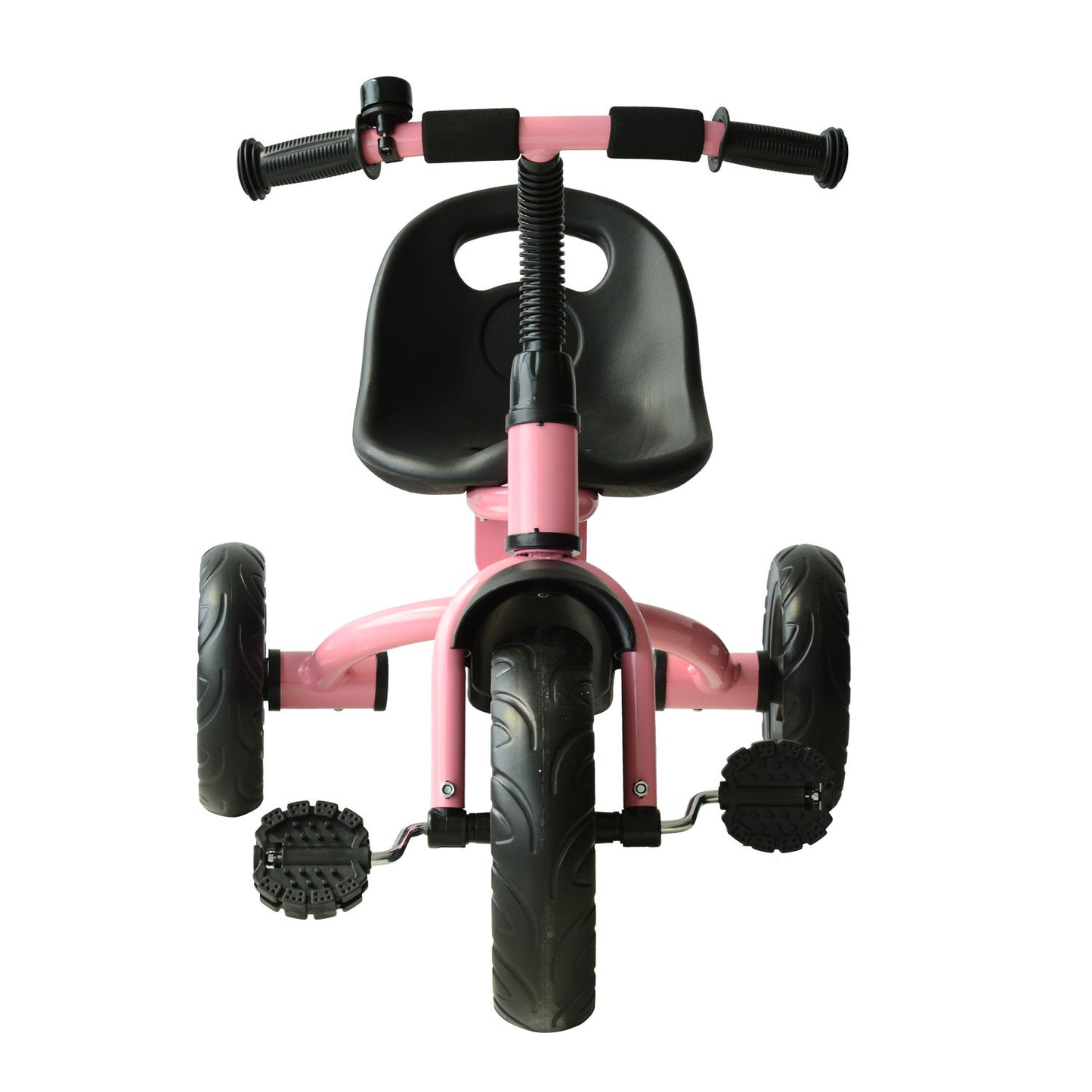 HOMCOM Toddler Three Wheel Plastic Tricycle Bike Pink