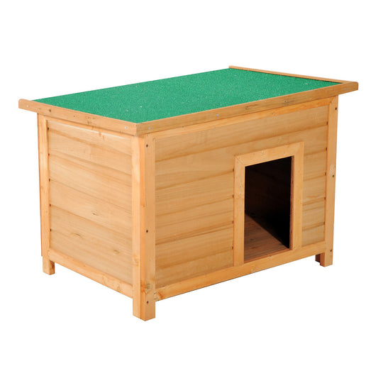 PawHut 85Wx58Dx58H cm Waterproof Elevated Dog Kennel-Wooden
