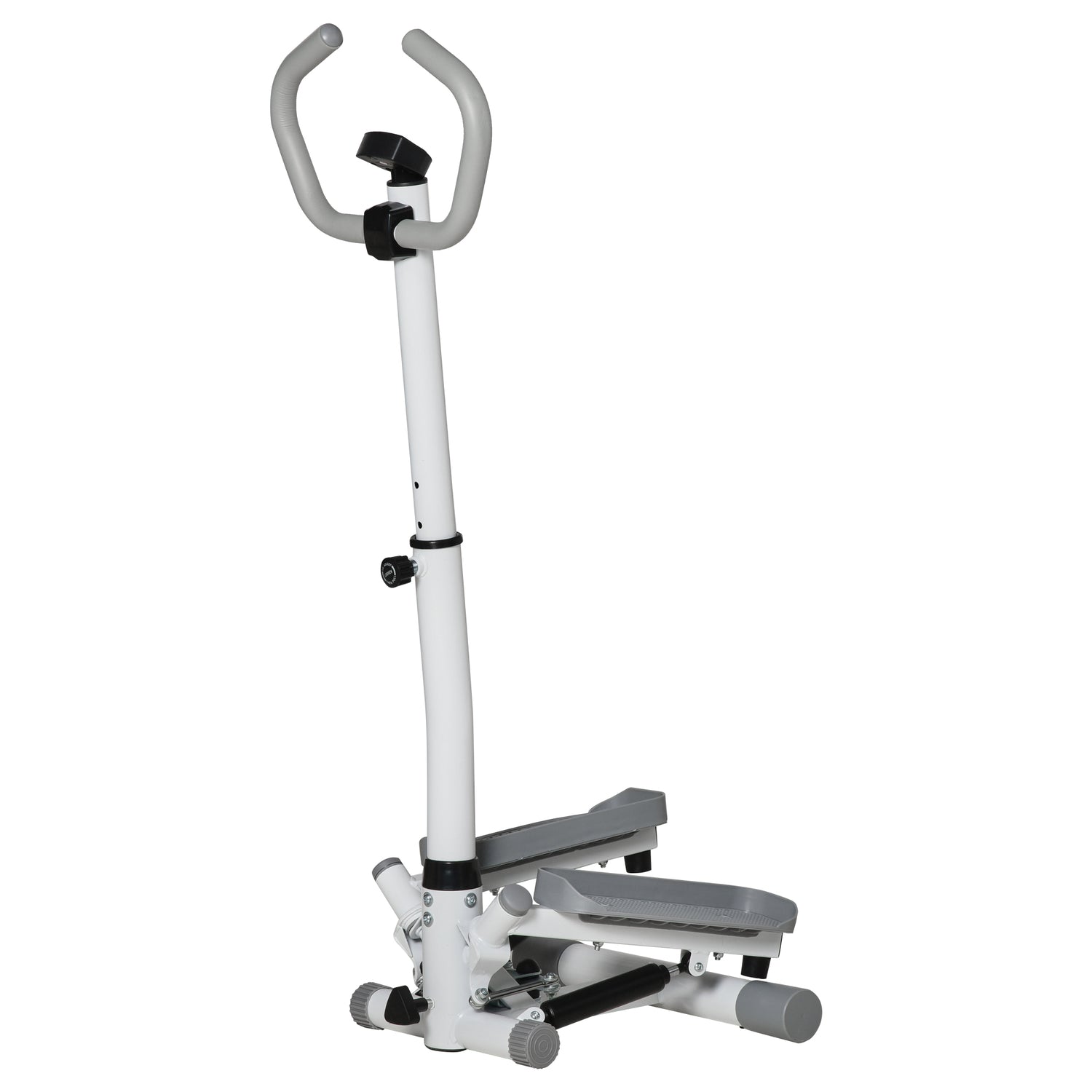 HOMCOM Adjustable Twist Stepper Step Machine For Home Gym Aerobic Workout