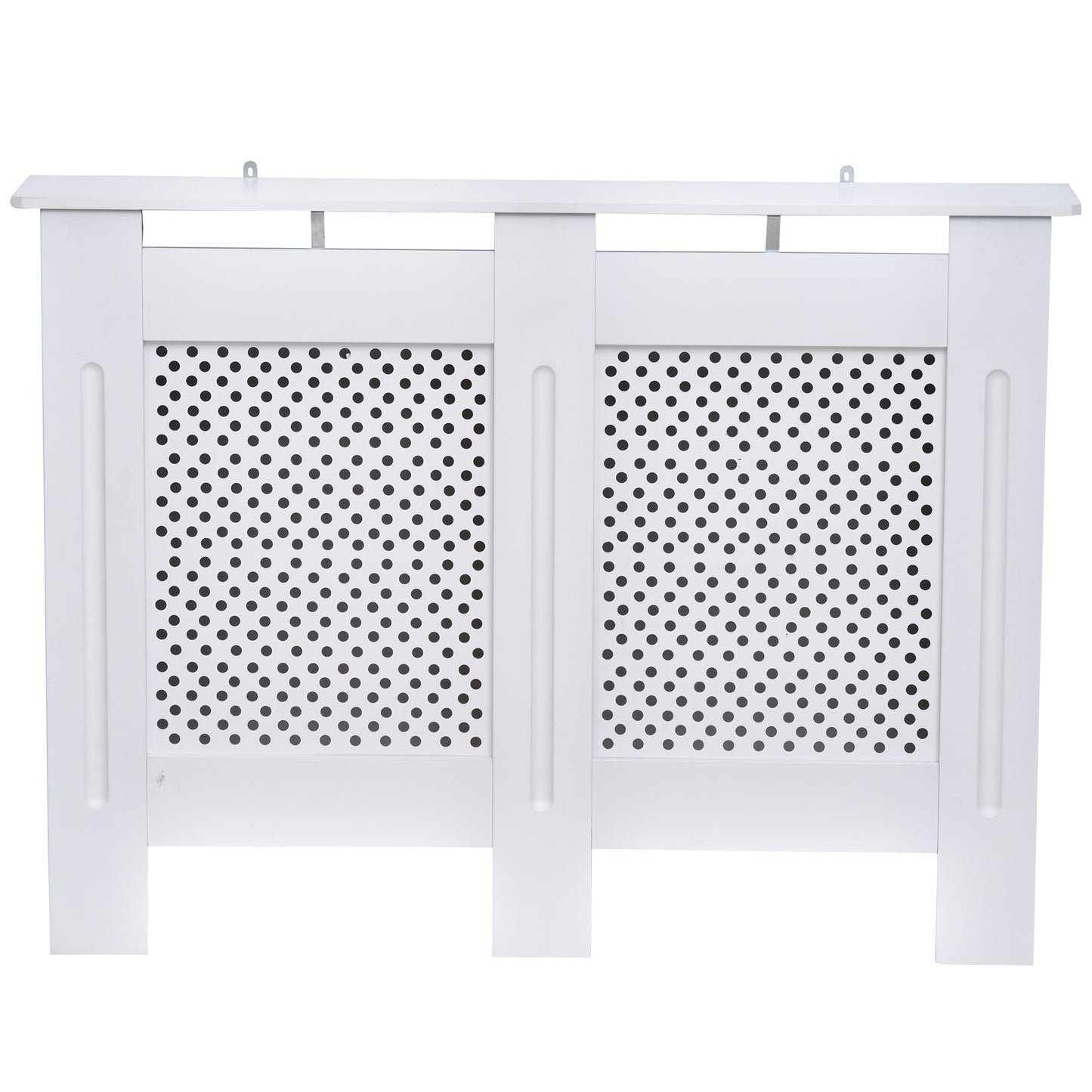 HOMCOM 111.5L X 19W X 82H cm MDF Radiator Cover-White