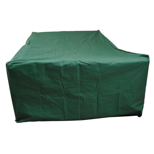 Outsunny UV/Rain Protective Rattan Furniture Cover, 205x145x70 cm-Green