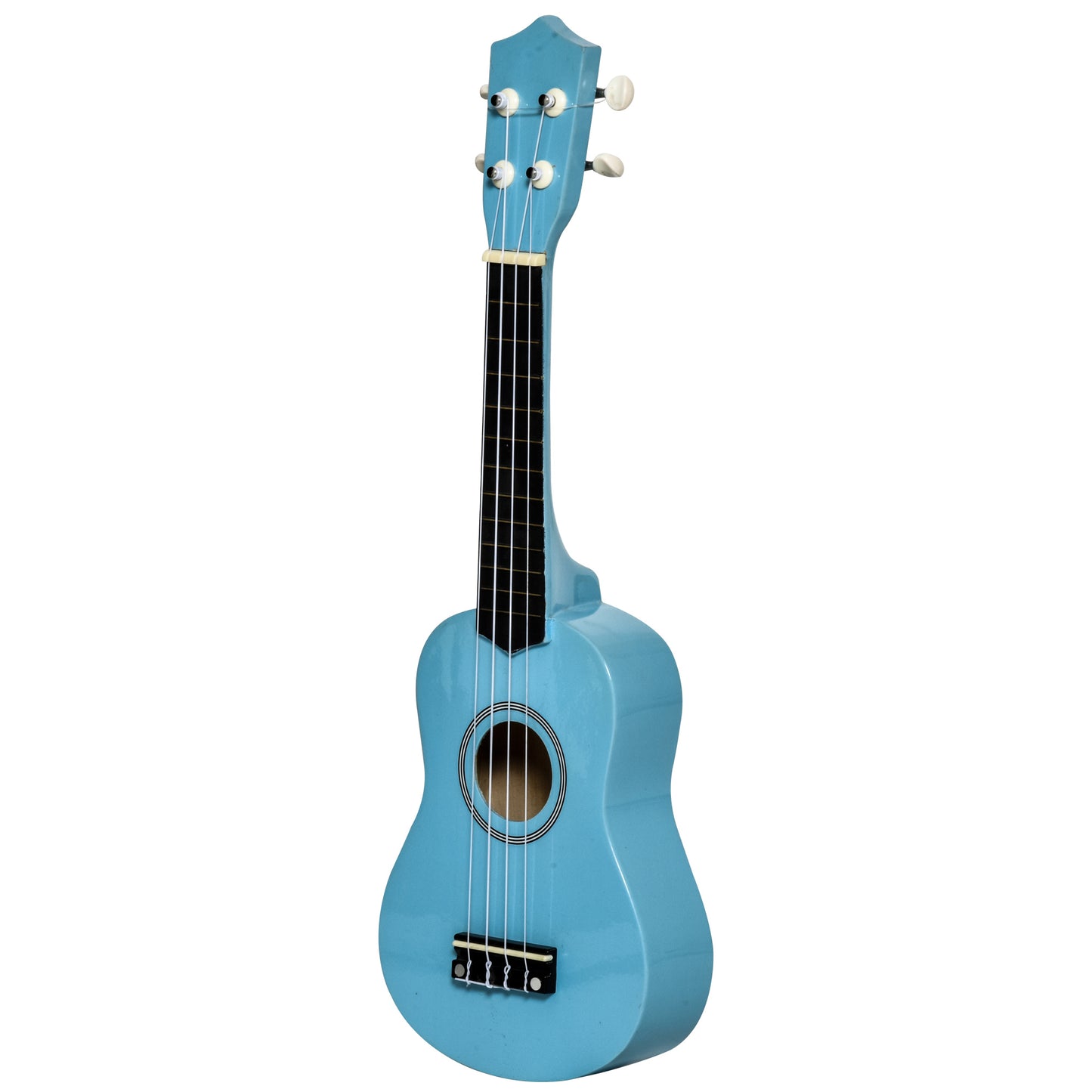 HOMCOM 21" Beginners Basswood Ukulele Blue