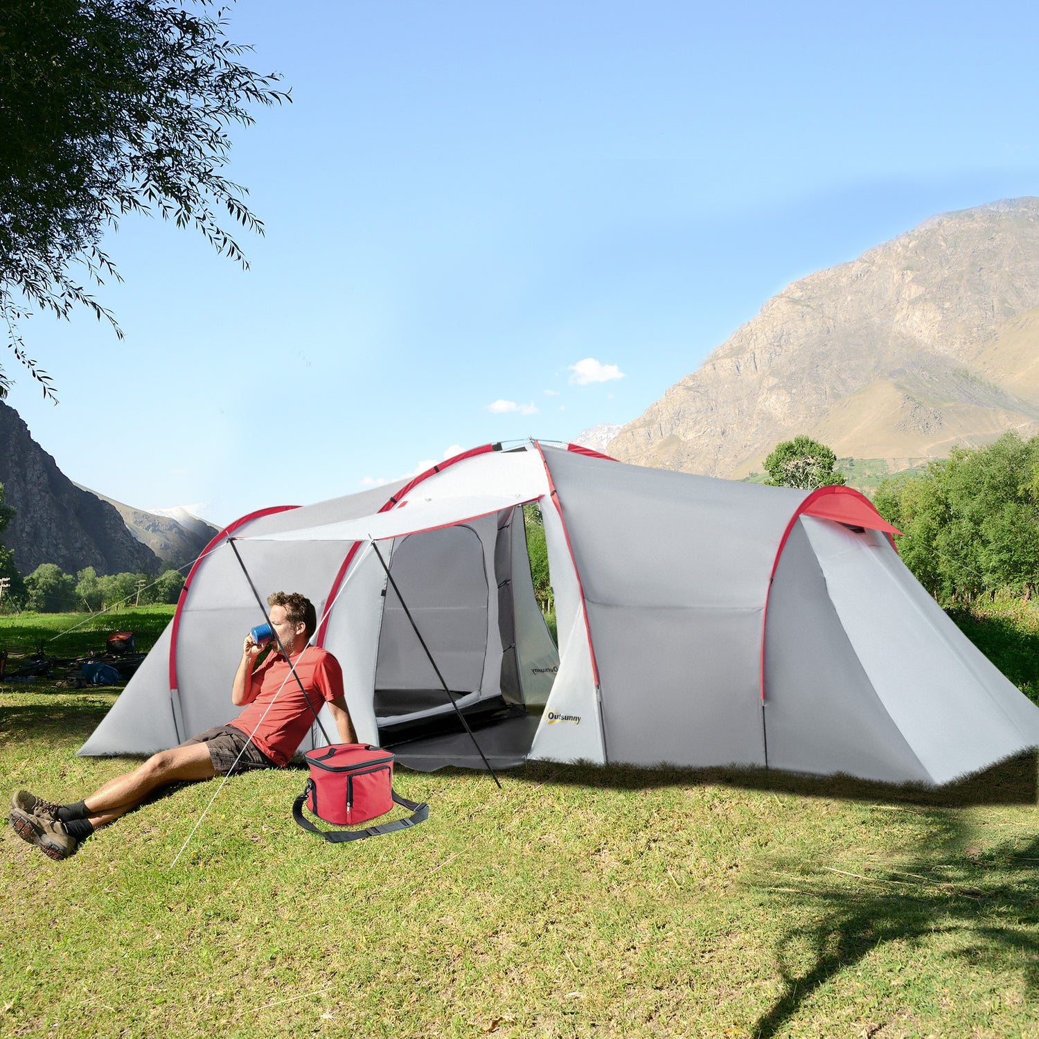 Outsunny 6 Person Tent