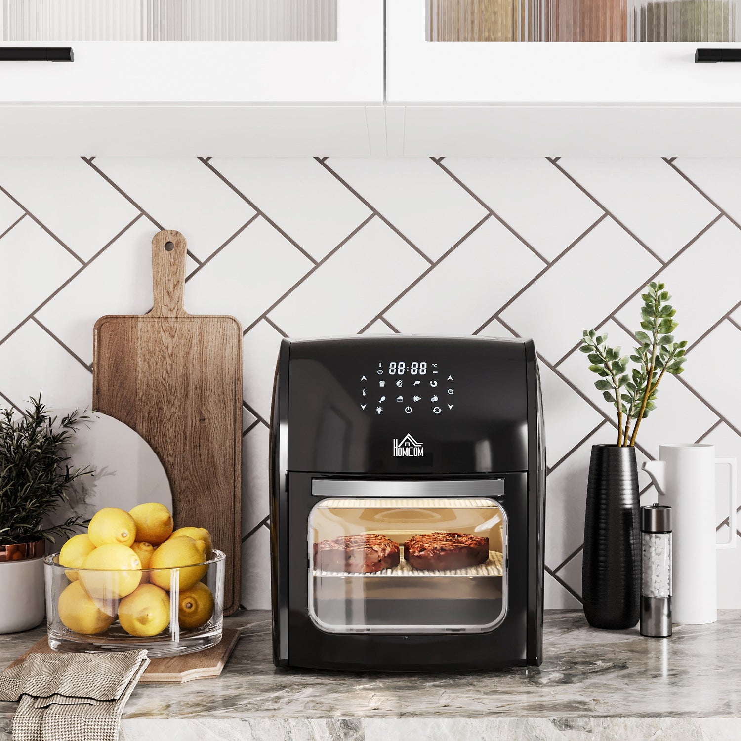 Air Fryer 8L Digital Kitchen Oven 1800W Oil Free Low Fat Healthy