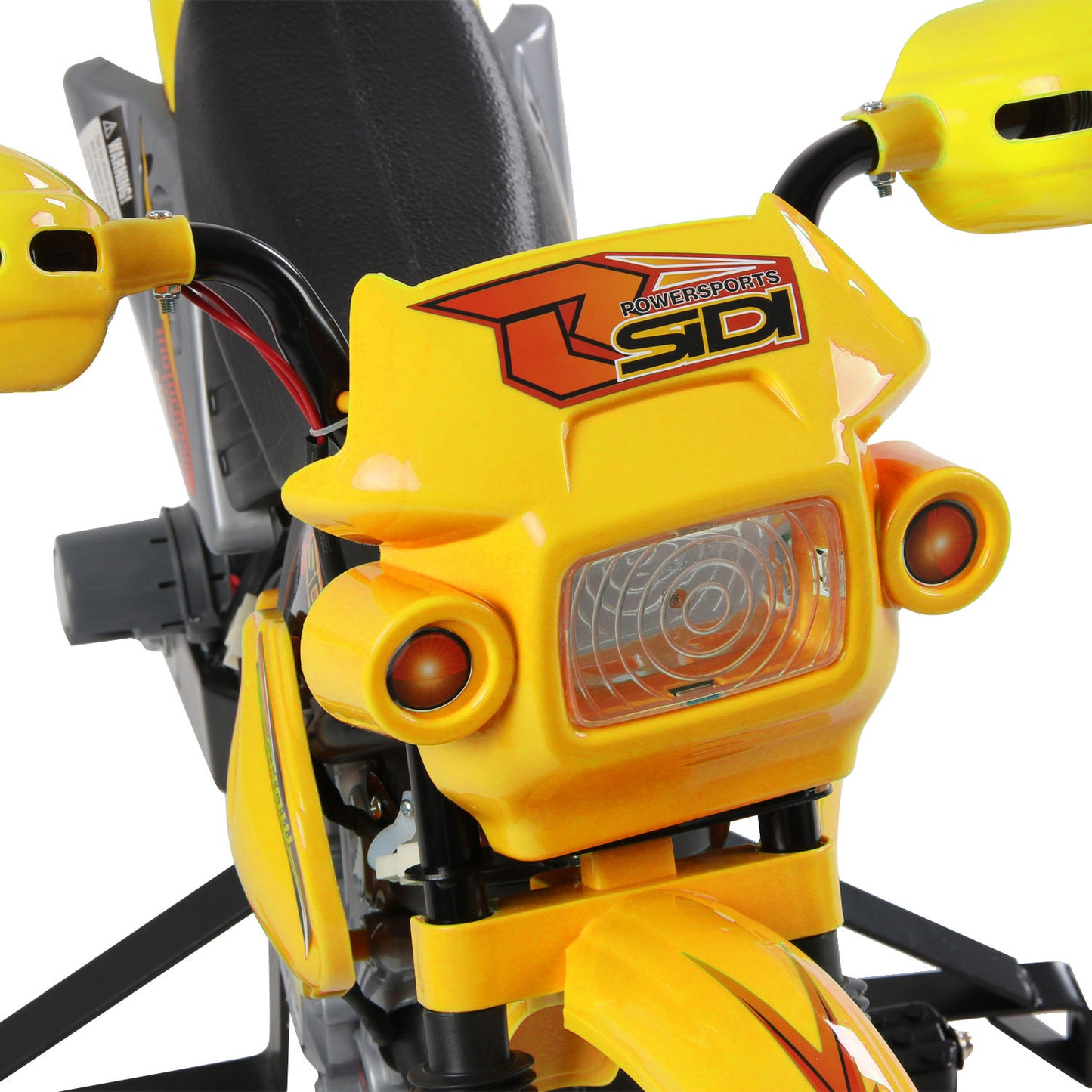 HOMCOM Electric Motorcycle for Kids Ride on Toys-Yellow