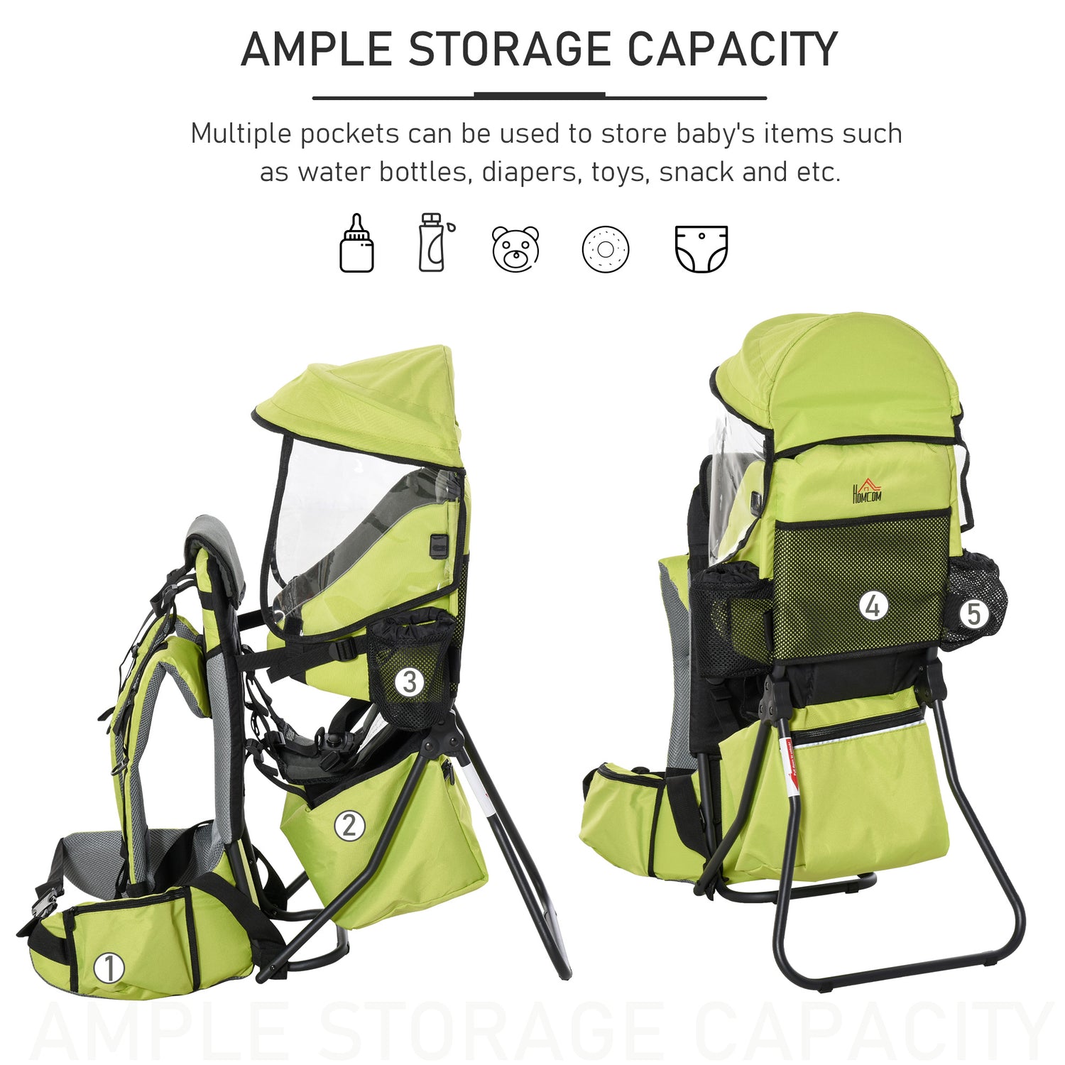 Used hiking 2024 baby carrier