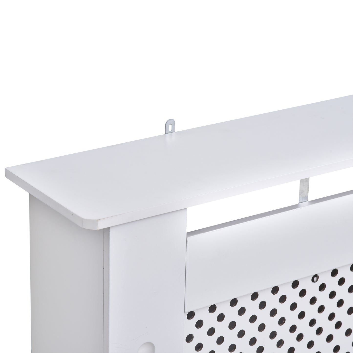 HOMCOM 111.5L X 19W X 82H cm MDF Radiator Cover-White