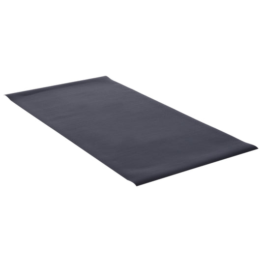 HOMCOM PVC Equipment Mat, 200Lx100Wx0.4T cm-Black