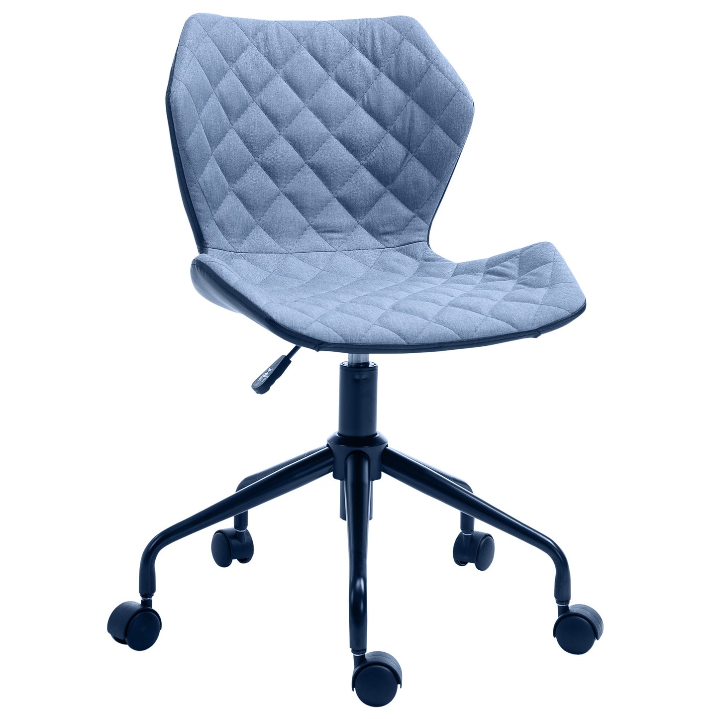HOMCOM Rhombic design Adjustable Chair Blue