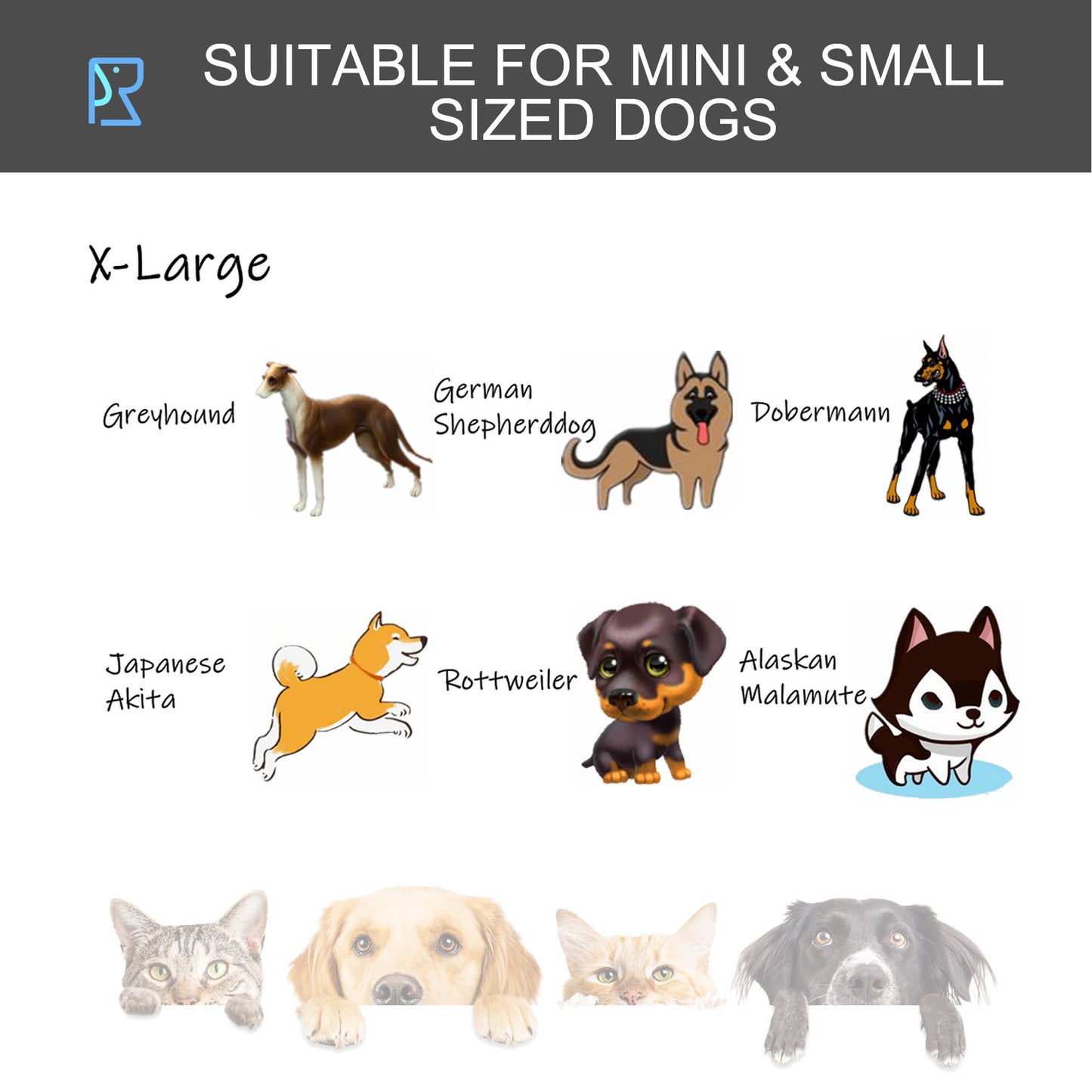 PawHut Dog Crates Foldable Indoor Dog Kennel & Dog Cage Pet Playpen w/ Tray Lockable Wheels