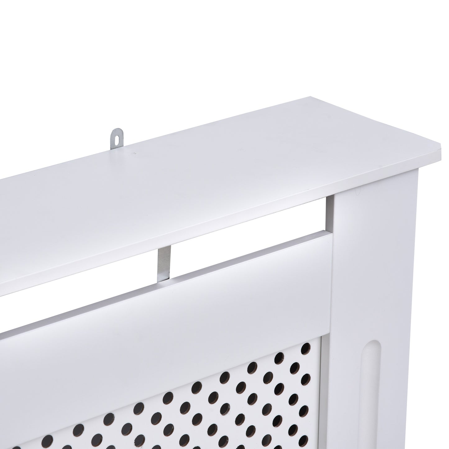 HOMCOM 111.5L X 19W X 82H cm MDF Radiator Cover-White