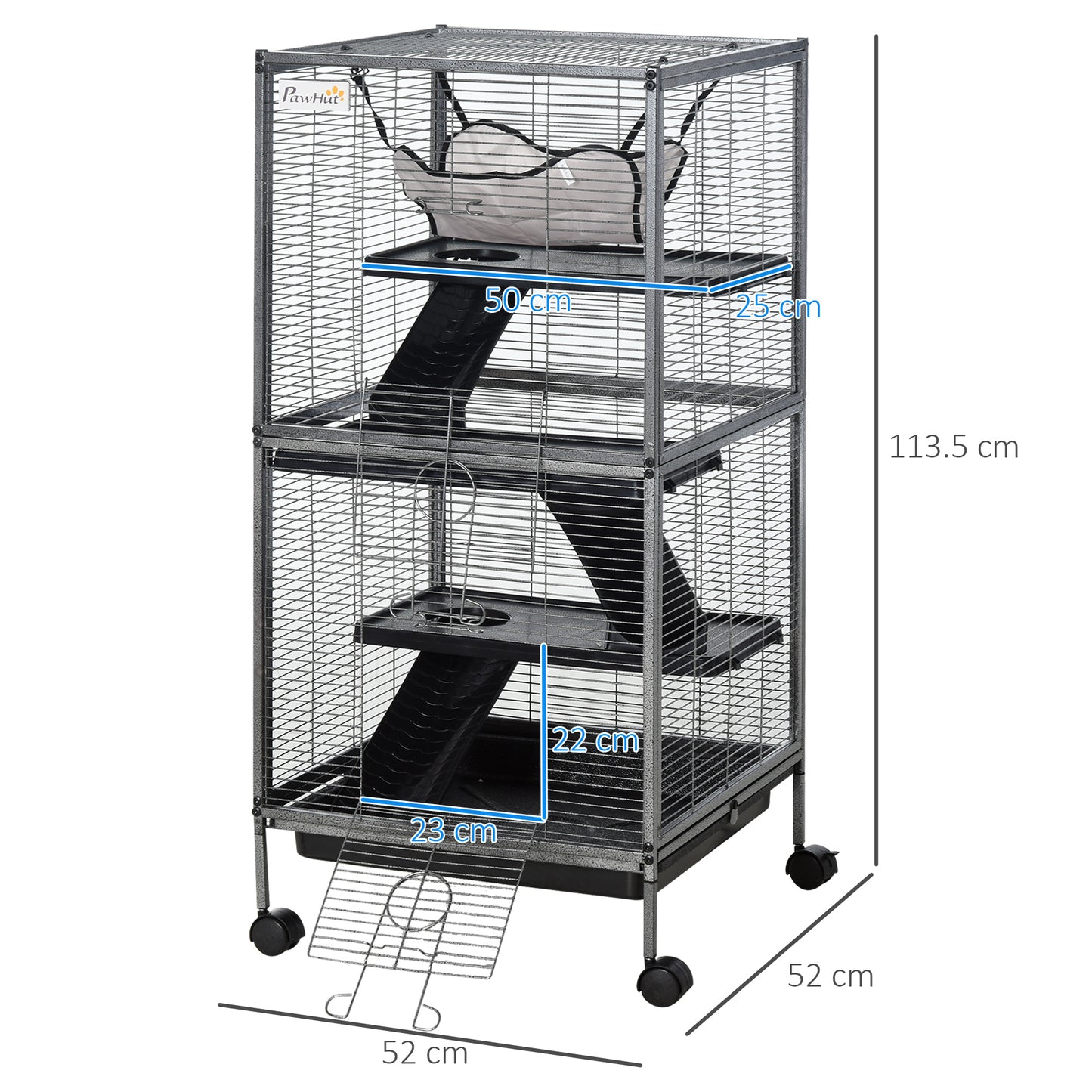 Multi level 2025 chinchilla cage