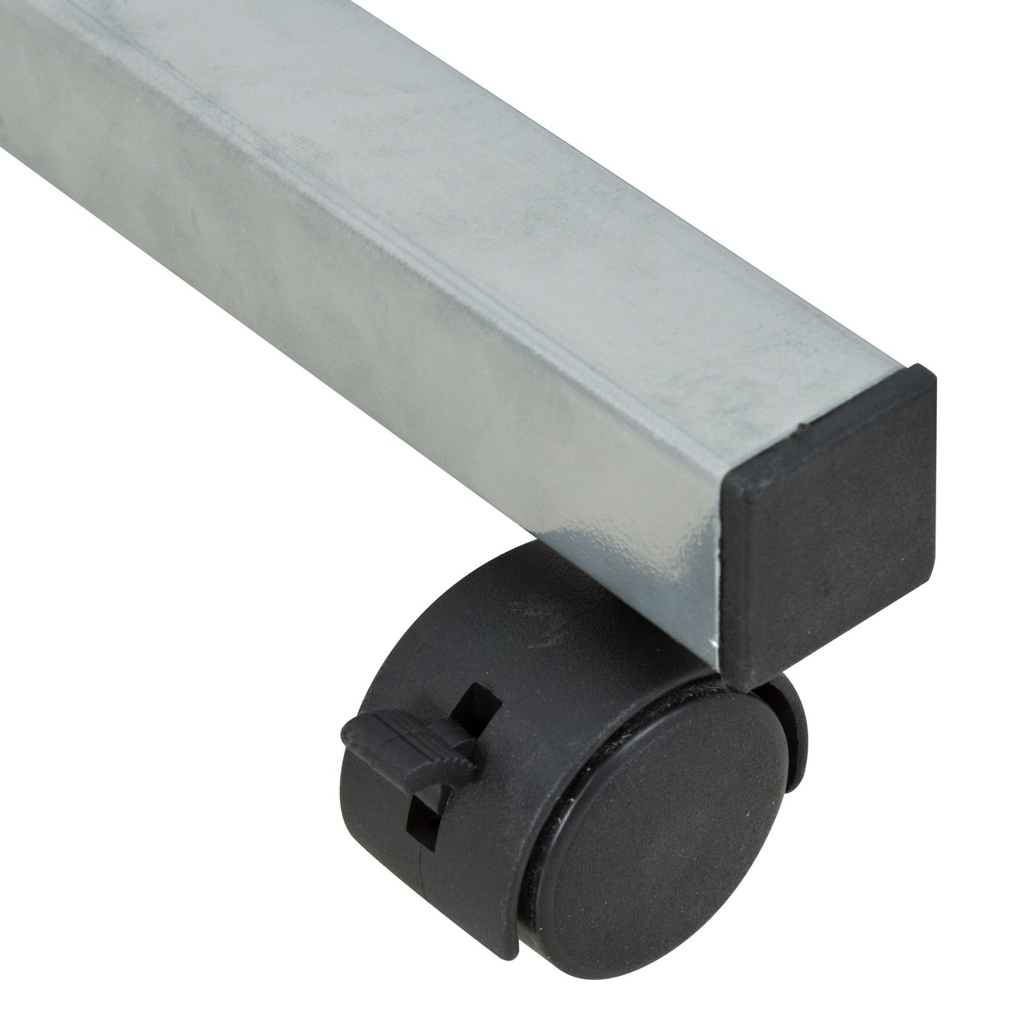 HOMCOM MDF Height Adjustable Sofa & Bed Table Black/White