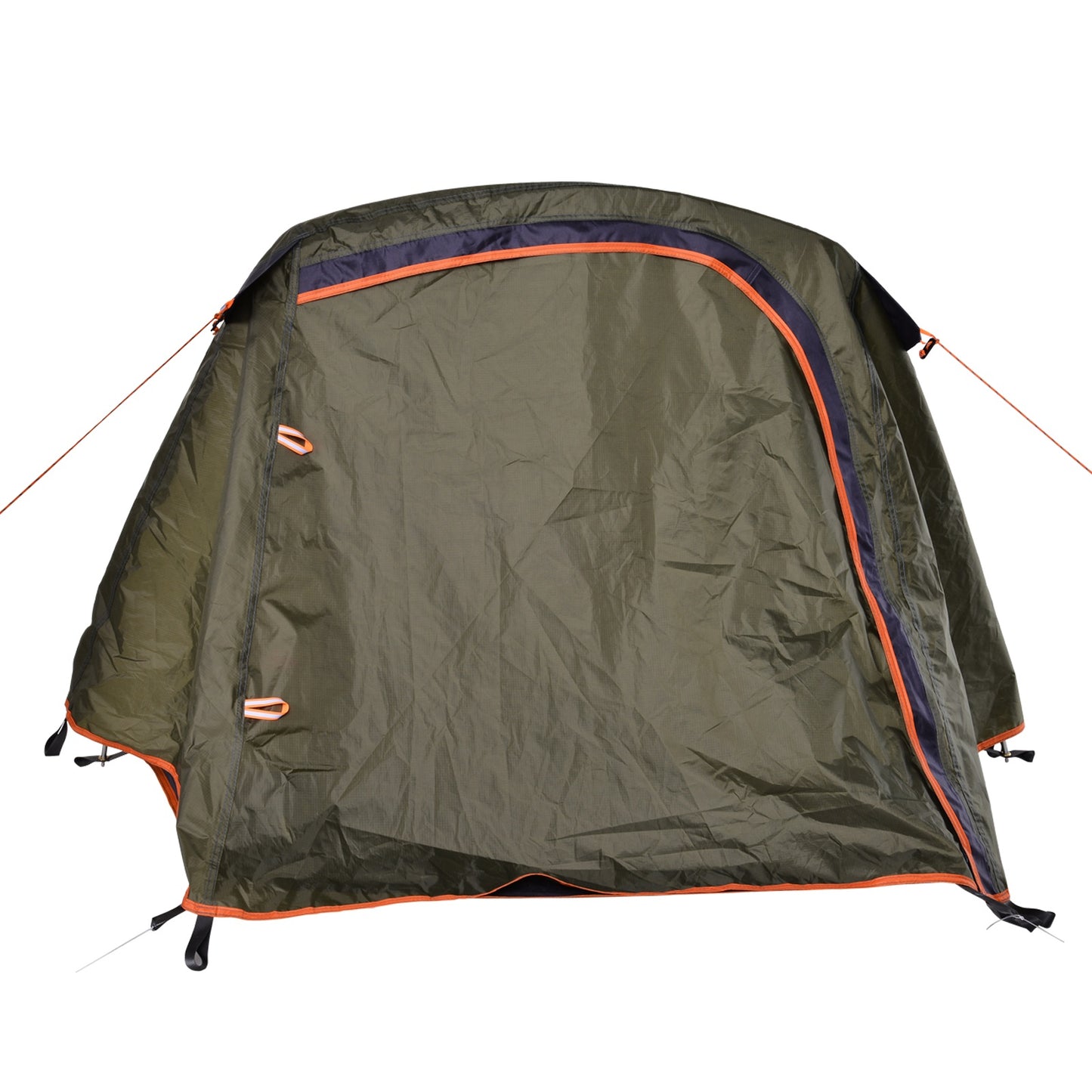 Outsunny Aluminium Frame 2 Person Lightweight Camping Tent Green