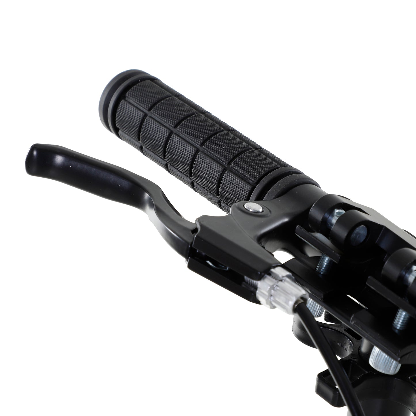 HOMCOM Teen/Adults Aluminium Folding Kick Scooter w/ Adjustable Handlebar Black