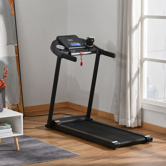 Folding Treadmill Electric Motorised Running Machine w/ LED Display