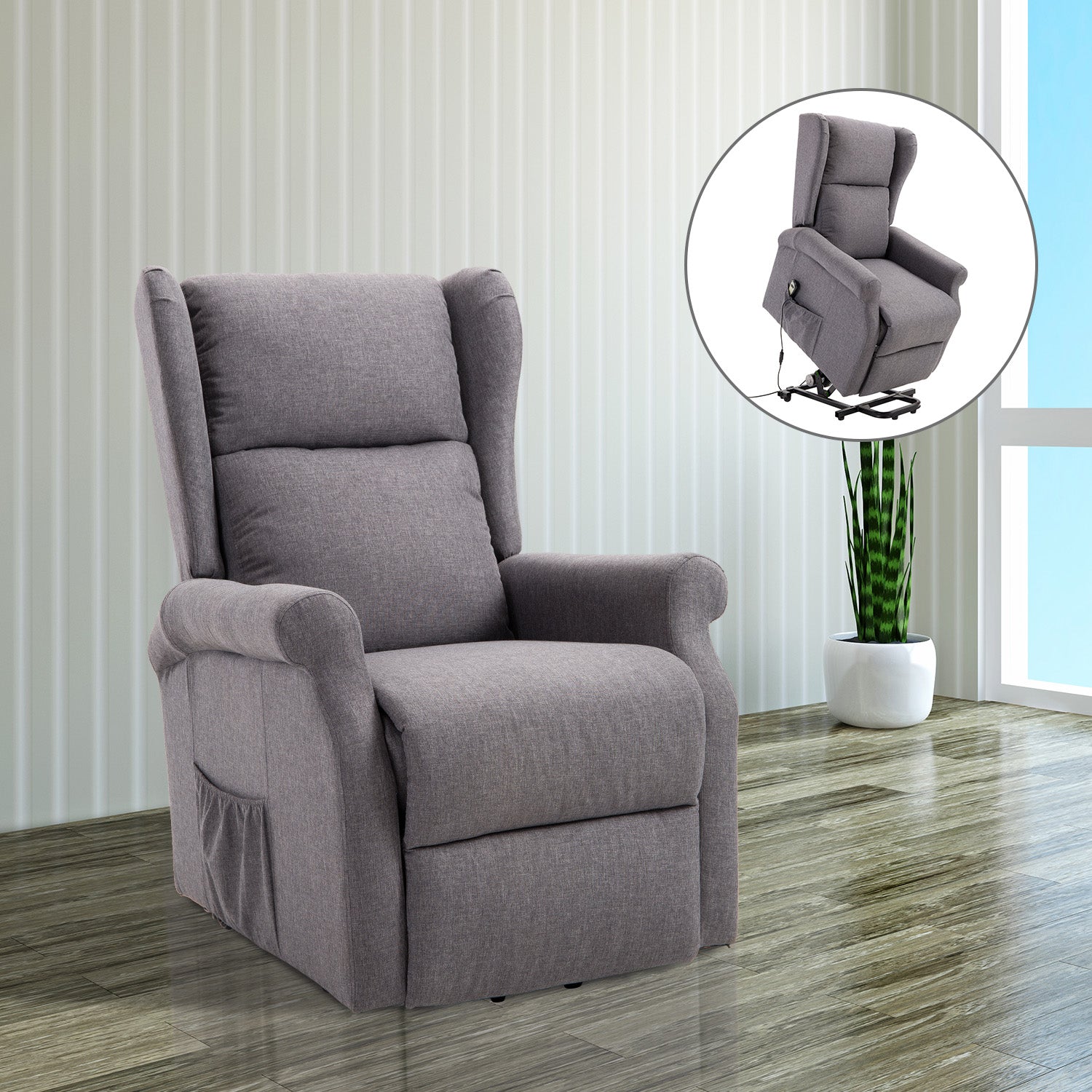 Power lift deals assist recliner chair