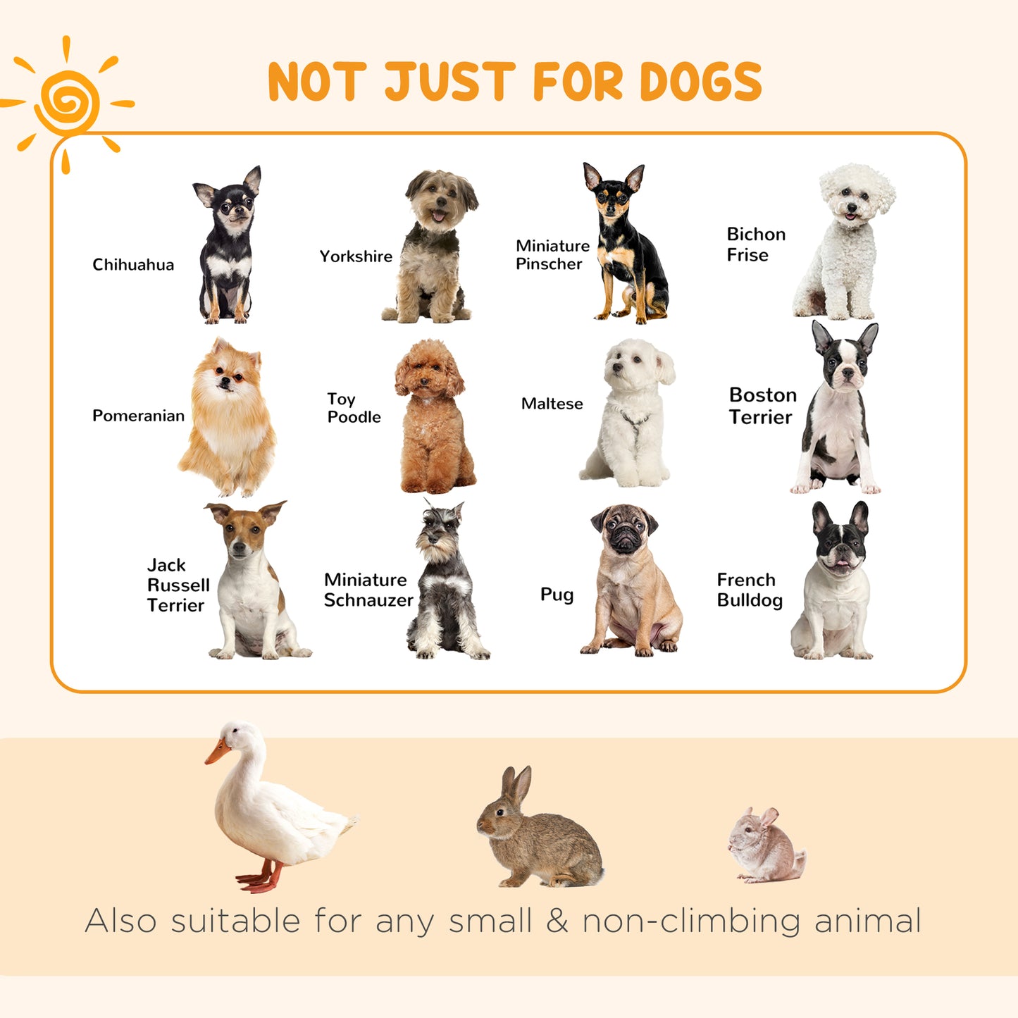 PawHut Dog Playpen Puppy Pen EightPanel Metal Fence for Small Dogs Indoors Outdoors Black