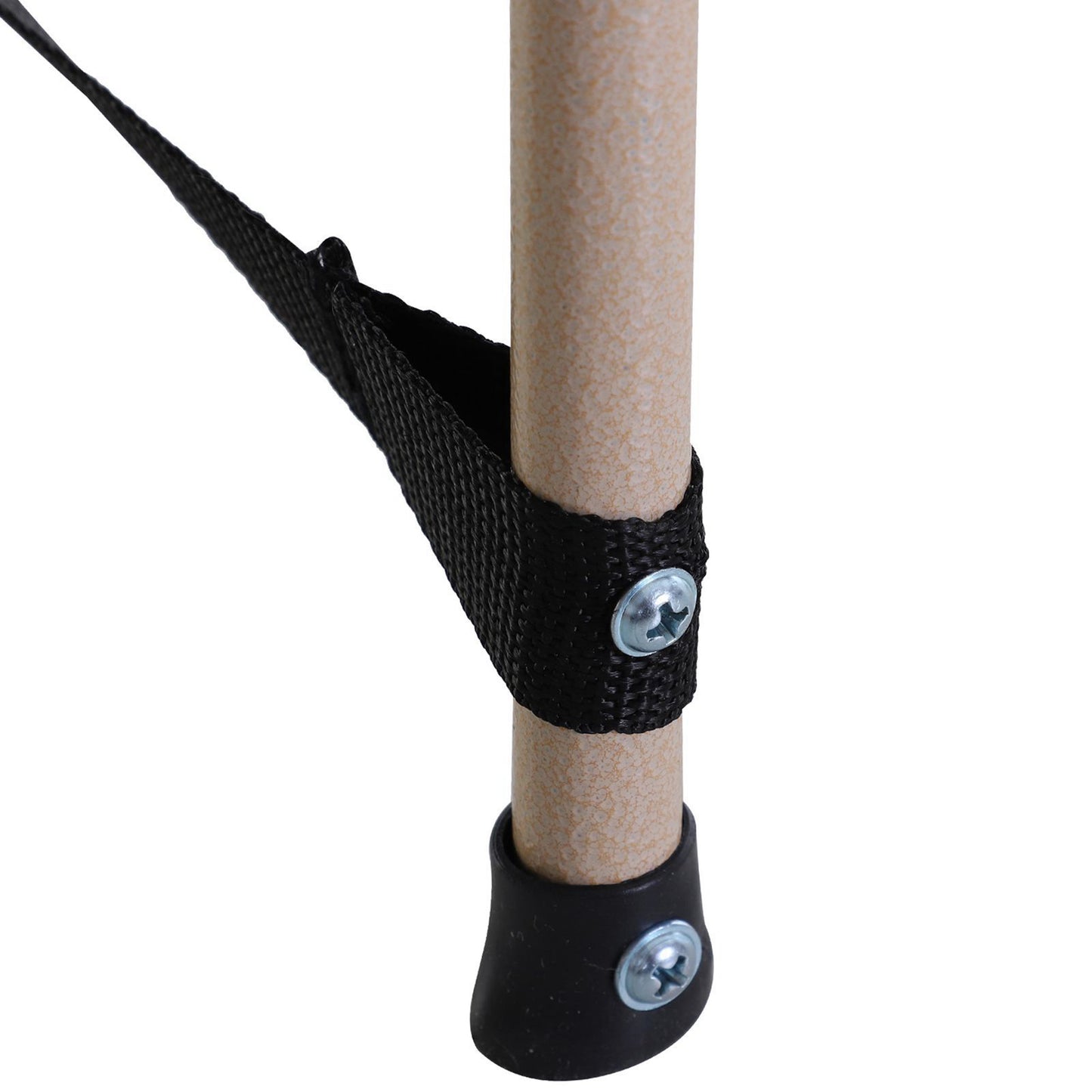 Outsunny Single Person Folding Camping Cot Portable Camp Sleeping Bed With Carry Bag