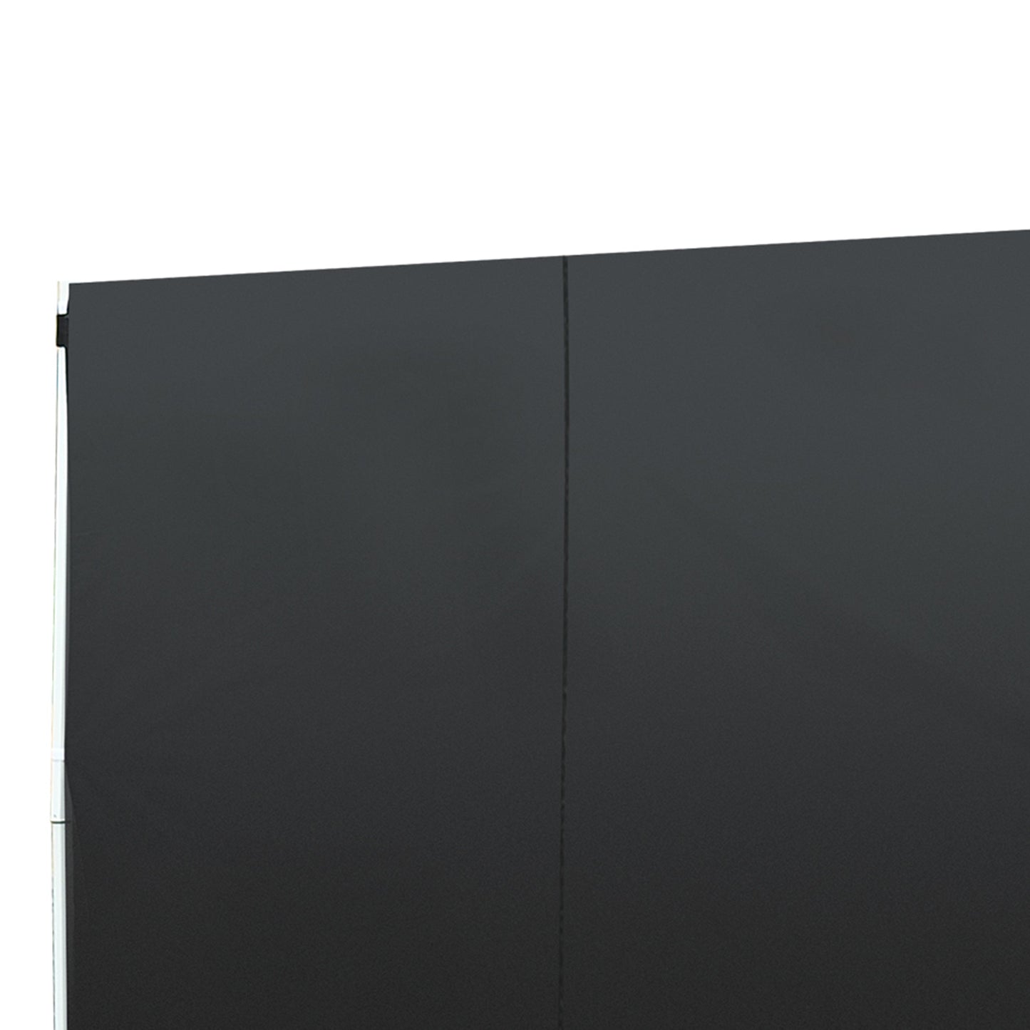Outsunny 3m Gazebo Exchangeable Side Panels Wall W/ Window-Black