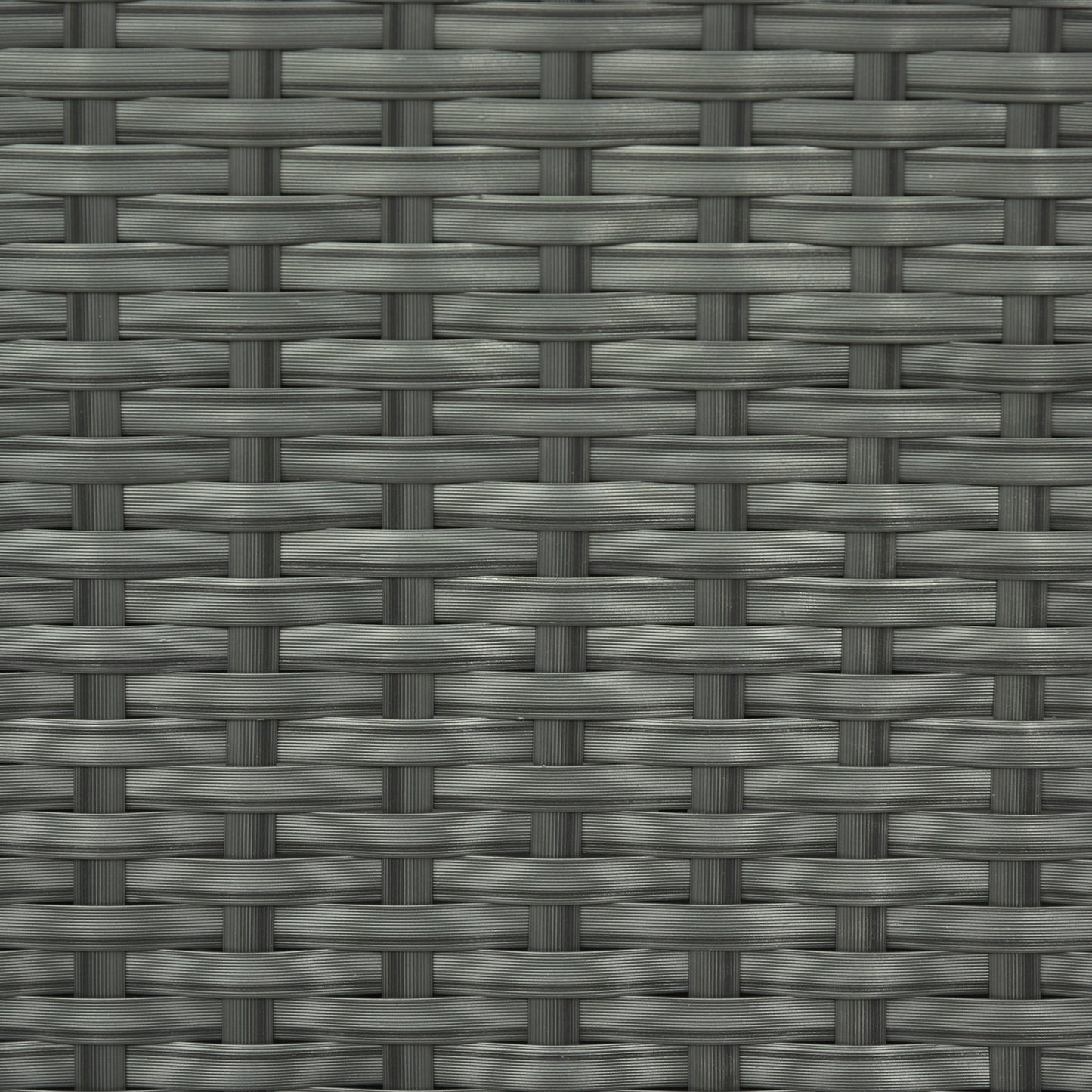 Outsunny 7-Seater Outdoor Garden Rattan Furniture Set w/ Recliners Grey