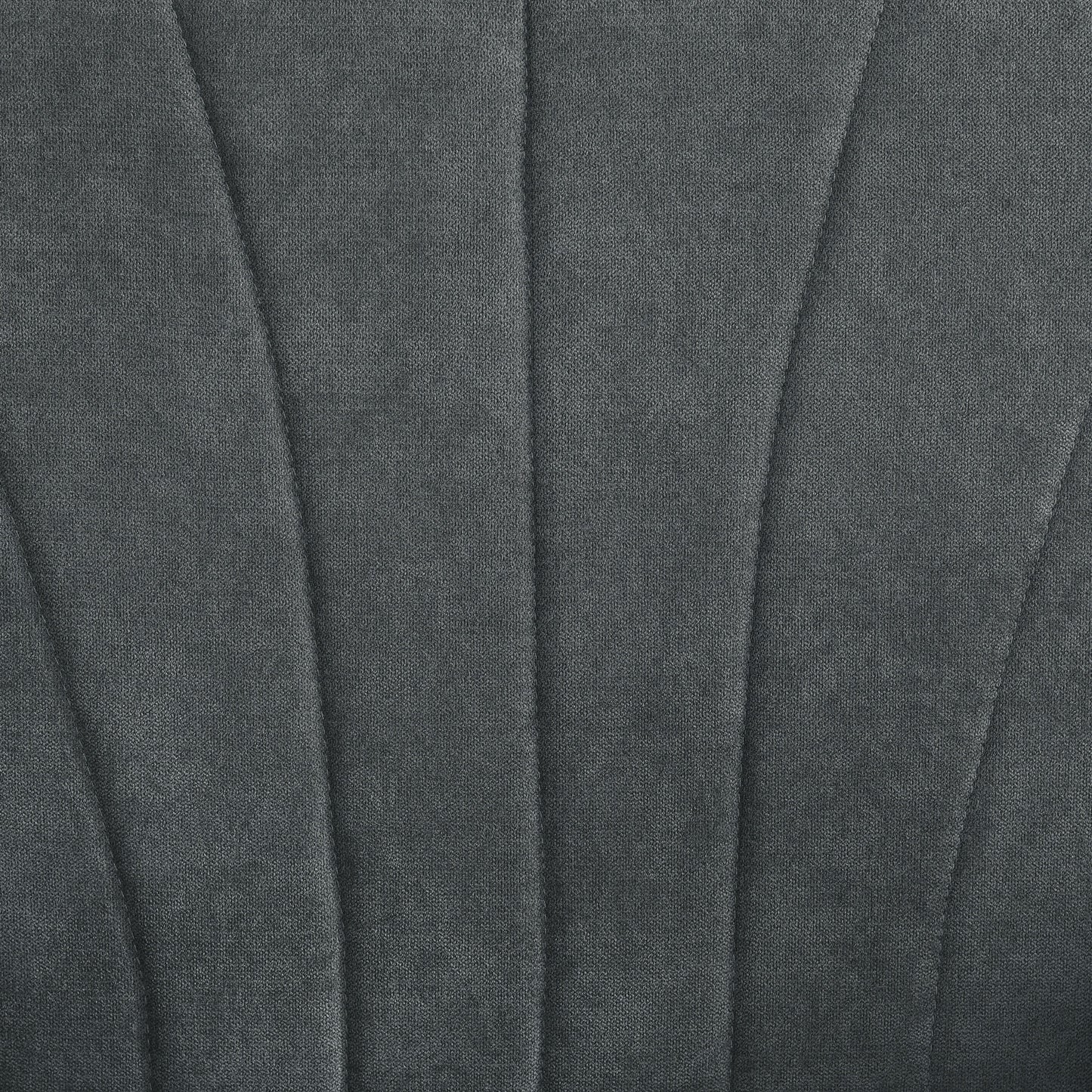 HOMCOM Upholstered Accent Chair with High Back Rolled Arms and Wood Legs Soft Thick Padded Armchair Grey