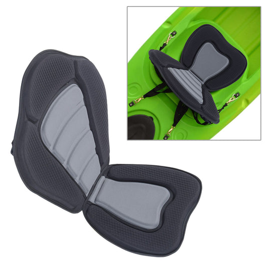 HOMCOM High Back Detachable Canoe/Kayak Seat-Black