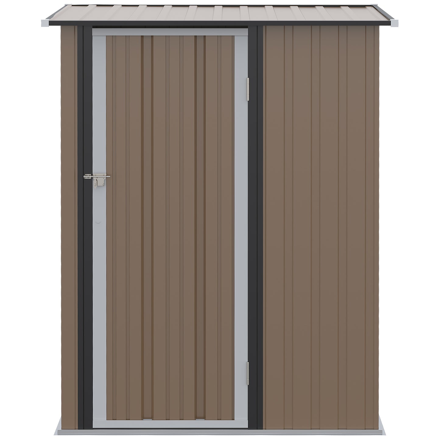 Outsunny 5 x 3ft Garden Shed, with Latched Door