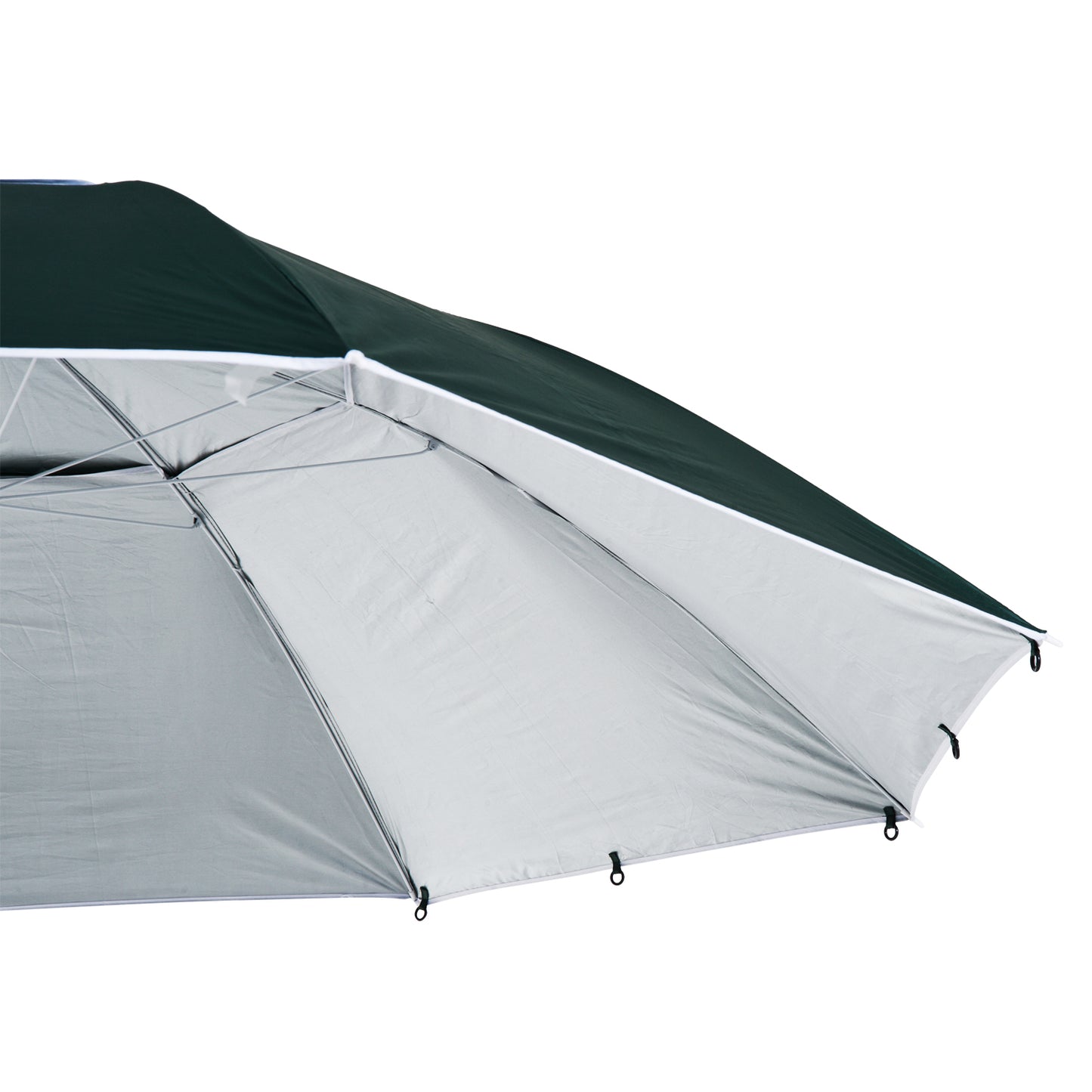 Outsunny All-Weather Beach Umbrella Shelteneer-Green