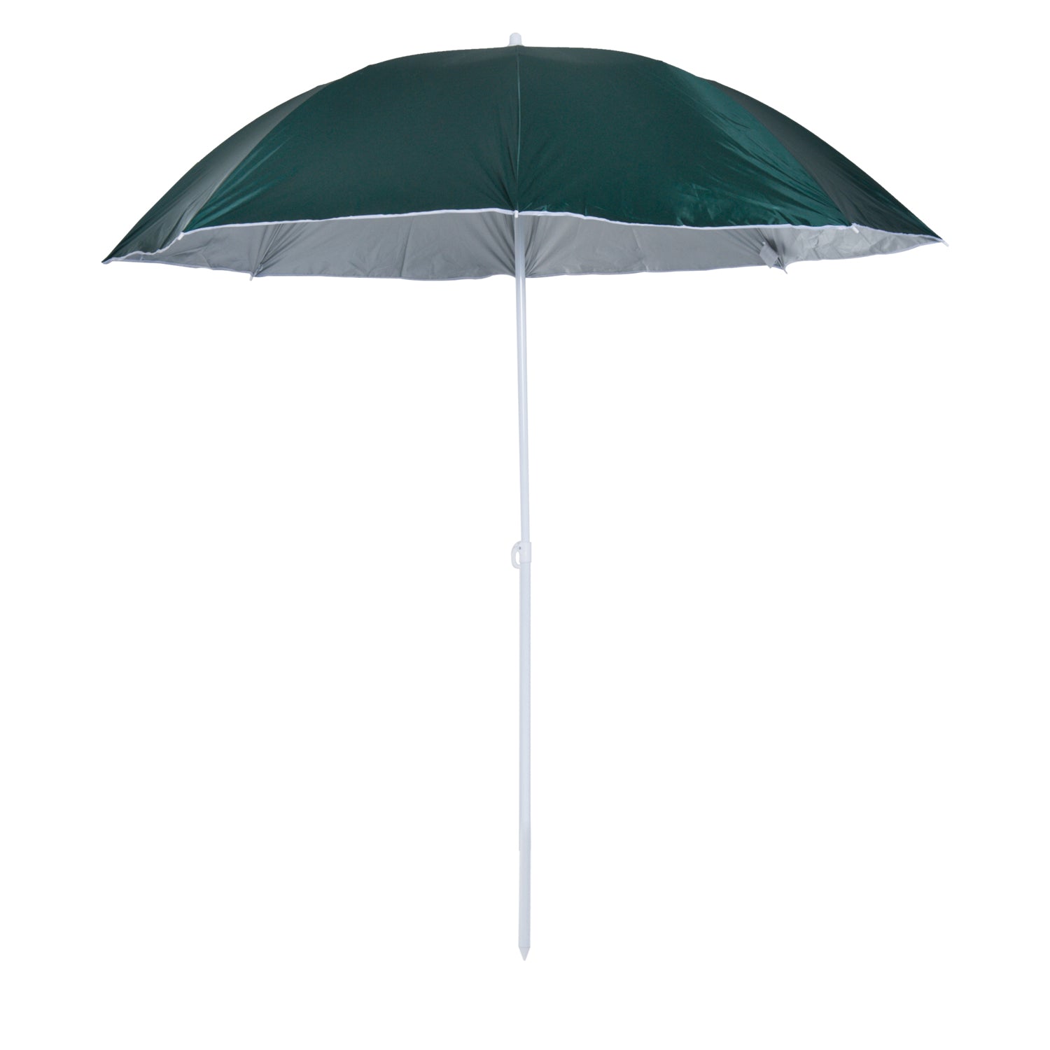 Outsunny 2m Beach Parasol Fishing Umbrella Brolly with Sides and Push –
